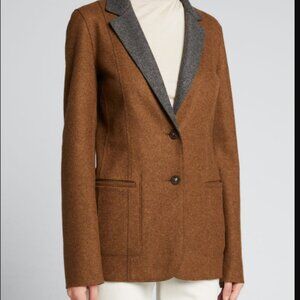 Lafayette 148 Rozella Reversible Blazer Wool Cashmere Loro Piana Fabric 12